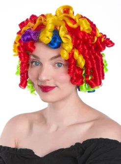 Perruque De Clown Arc-en-ciel