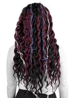 Perruque De Prêtresse Vaudou -Halloween Soldes perruque de pretresse vaudou 136348 3