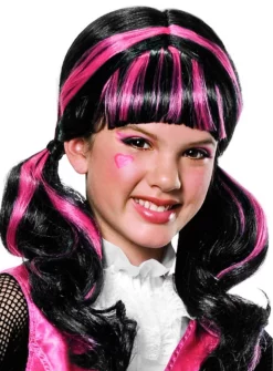 Perruque Draculaura Monster High Pour Enfant