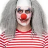 Perruque Grise De Clown De L'horreur -Halloween Soldes perruque grise de clown de lhorreur 139293 1