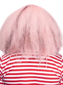 Perruque Rose De Clown De L'horreur -Halloween Soldes perruque rose de clown de lhorreur 139294 4