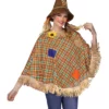 Poncho D'épouvantail -Halloween Soldes poncho depouvantail mw 134858 1