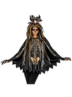 Poncho Vaudou -Halloween Soldes poncho vaudou 134856 3