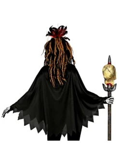 Poncho Vaudou -Halloween Soldes poncho vaudou 134856 4