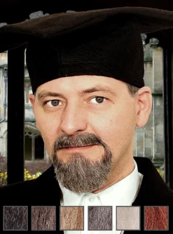 Professeur Composition De Barbe Professionnelle En Poils Véritables