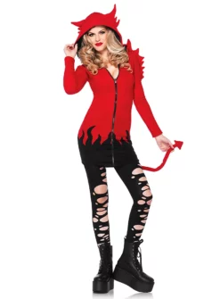 Robe à Capuche Diable Fou