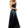 Robe De Soirée Wet Look -Halloween Soldes robe de soiree wet look mw 140171 1