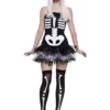 Robe Squelette De Bande Dessinée -Halloween Soldes robe squelette de bande dessinee mw 137939 1