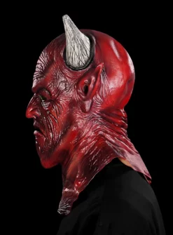 Satan Masque En Latex -Halloween Soldes satan masque en latex mw 100409 3