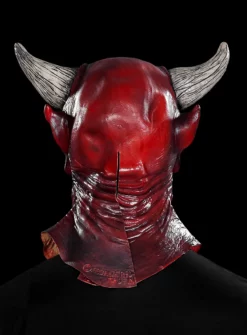 Satan Masque En Latex -Halloween Soldes satan masque en latex mw 100409 4