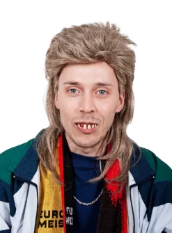 Halloween Soldes 13 Vokuhila Perruque