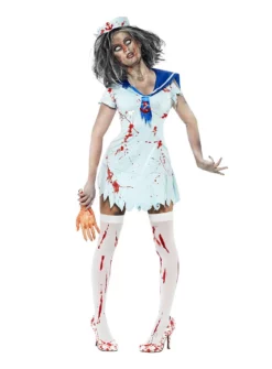 Zombie Femme Matelot Déguisement